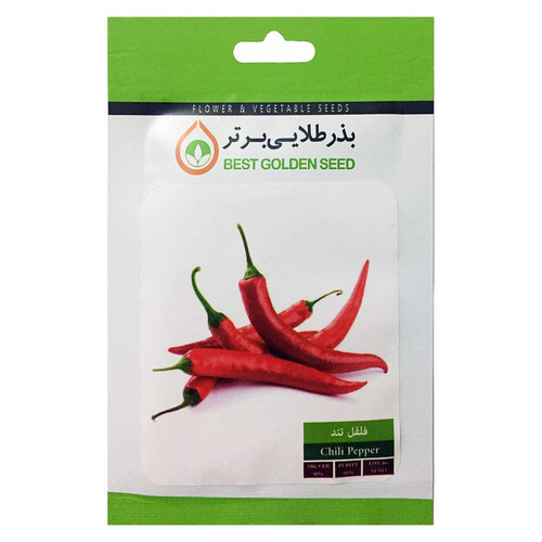 بذر فلفل قلمی تند بذر طلایی برتر کد BZT-61