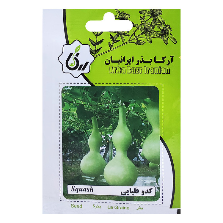 بذر کدو آرکا بذر ایرانیان کد ARK-A-ARK-05 وزن 80 گرم مجموعه 5 عددی