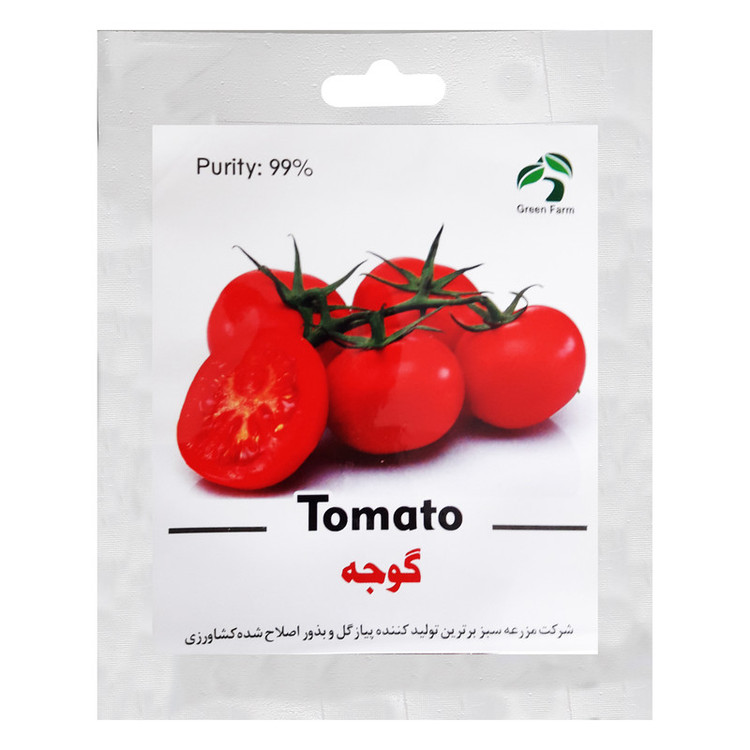 بذر گوجه فرنگی گرین فارم کد GR-GJ بسته 3 عددی